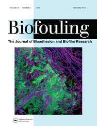 Cover image for Biofouling, Volume 35, Issue 6, 2019