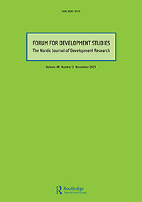 Cover image for Forum for Development Studies, Volume 48, Issue 3, 2021