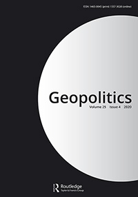 Cover image for Geopolitics, Volume 25, Issue 4, 2020
