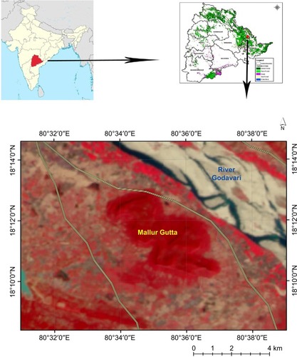 Figure 2 The study area: Mallur Gutta.