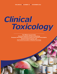 Cover image for Clinical Toxicology, Volume 60, Issue 12, 2022