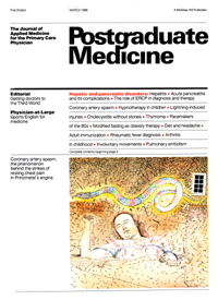 Cover image for Postgraduate Medicine, Volume 79, Issue 4, 1986