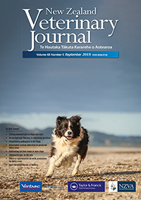 Cover image for New Zealand Veterinary Journal, Volume 66, Issue 5, 2018