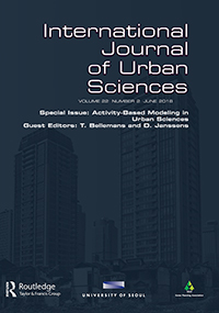 Cover image for International Journal of Urban Sciences, Volume 22, Issue 2, 2018