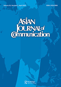 Cover image for Asian Journal of Communication, Volume 30, Issue 2, 2020