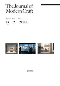 Cover image for The Journal of Modern Craft, Volume 15, Issue 2, 2022