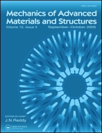 Cover image for Mechanics of Advanced Materials and Structures, Volume 24, Issue 10, 2017