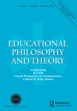 Cover image for Educational Philosophy and Theory, Volume 47, Issue 2, 2015