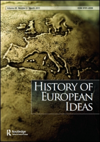 Cover image for History of European Ideas, Volume 3, Issue 2, 1982