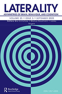 Cover image for Laterality, Volume 25, Issue 5, 2020