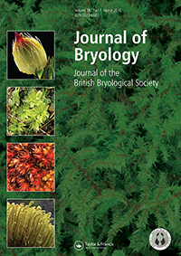 Cover image for Journal of Bryology, Volume 38, Issue 1, 2016