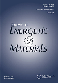 Cover image for Journal of Energetic Materials, Volume 41, Issue 4, 2023