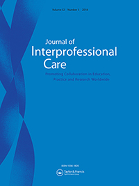 Cover image for Journal of Interprofessional Care, Volume 32, Issue 3, 2018