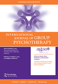 Cover image for International Journal of Group Psychotherapy, Volume 68, Issue 4, 2018