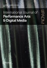 Cover image for International Journal of Performance Arts and Digital Media, Volume 19, Issue 2, 2023