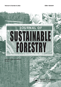 Cover image for Journal of Sustainable Forestry, Volume 41, Issue 9, 2022