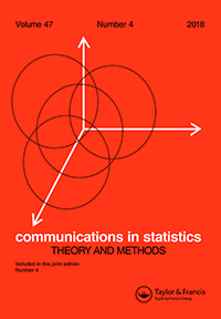 Cover image for Communications in Statistics - Theory and Methods, Volume 47, Issue 4, 2018