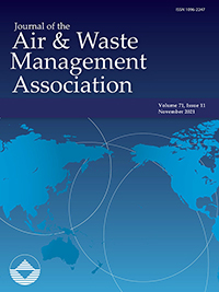 Cover image for Journal of the Air & Waste Management Association, Volume 71, Issue 11, 2021