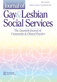 Cover image for Sexual and Gender Diversity in Social Services, Volume 34, Issue 3, 2022