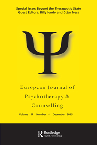 Cover image for European Journal of Psychotherapy & Counselling, Volume 17, Issue 4, 2015