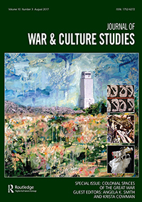 Cover image for Journal of War & Culture Studies, Volume 10, Issue 3, 2017