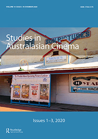 Cover image for Studies in Australasian Cinema, Volume 14, Issue 3, 2020