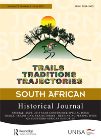 Cover image for South African Historical Journal, Volume 73, Issue 2, 2021