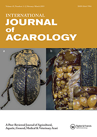 Cover image for International Journal of Acarology, Volume 45, Issue 1-2, 2019