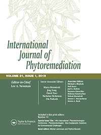 Cover image for International Journal of Phytoremediation, Volume 21, Issue 1, 2019