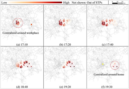 Figure 9. Planar STP interior of flexible activity locations after work (s˜: 1→3).