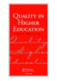 Cover image for Quality in Higher Education, Volume 23, Issue 1, 2017