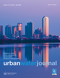 Cover image for Urban Water Journal, Volume 15, Issue 4, 2018