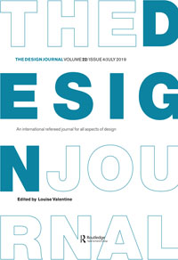 Cover image for The Design Journal, Volume 22, Issue 4, 2019