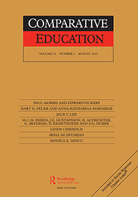 Cover image for Comparative Education, Volume 51, Issue 3, 2015