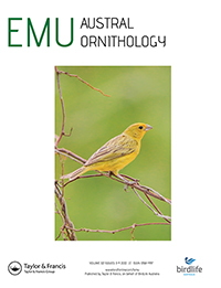 Cover image for Emu - Austral Ornithology, Volume 122, Issue 3-4, 2022