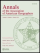 Cover image for Annals of the American Association of Geographers, Volume 18, Issue 1, 1928