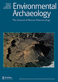 Cover image for Environmental Archaeology, Volume 24, Issue 3, 2019