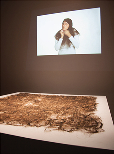 Figure 3. Hair/Veil (2011) courtesy of the artist.
