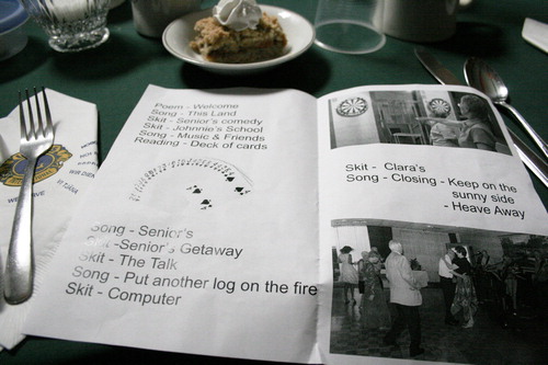 Figure 5. Bakeapple Folk Festival, opening dinner at the Lion’s Club. Photo by the author, 2013.