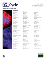 Cover image for Cell Cycle, Volume 9, Issue 11, 2010