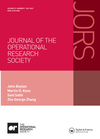 Cover image for Journal of the Operational Research Society, Volume 72, Issue 7, 2021