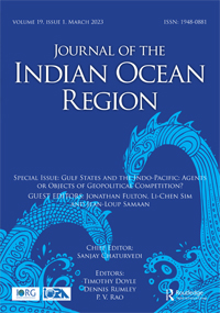 Cover image for Journal of the Indian Ocean Region, Volume 19, Issue 1, 2023