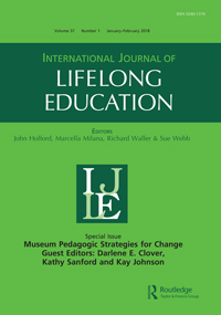 Cover image for International Journal of Lifelong Education, Volume 37, Issue 1, 2018