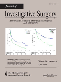Cover image for Journal of Investigative Surgery, Volume 34, Issue 4, 2021