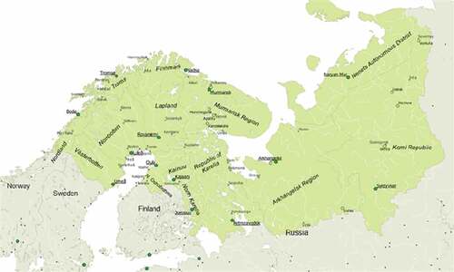 Figure 1. The Barents region.