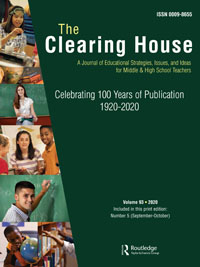 Cover image for The Clearing House: A Journal of Educational Strategies, Issues and Ideas, Volume 93, Issue 5, 2020