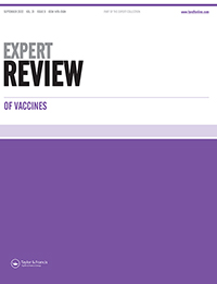 Cover image for Expert Review of Vaccines, Volume 21, Issue 9, 2022