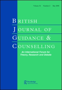 Cover image for British Journal of Guidance & Counselling, Volume 29, Issue 1, 2001