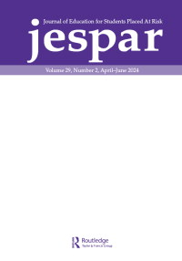 Cover image for Journal of Education for Students Placed at Risk (JESPAR), Volume 29, Issue 2, 2024