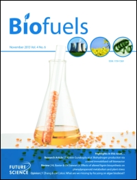 Cover image for Biofuels, Volume 8, Issue 1, 2017